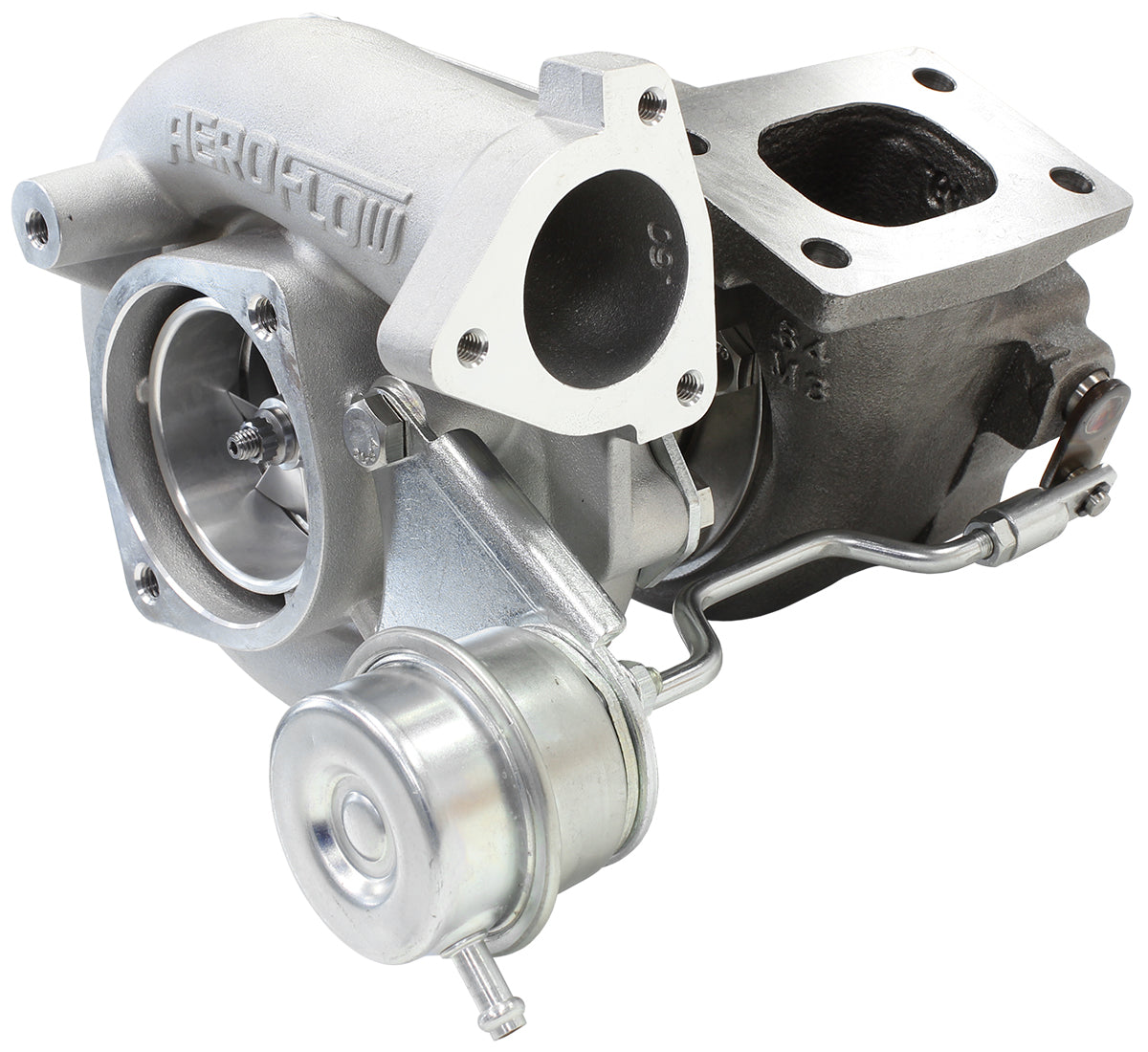Boosted 5447.64 Nissan S14 5 Bolt Outlet GTX2871 Natural AF8005-2007 - Aeroflow