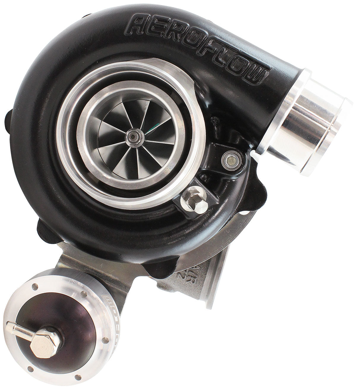 Boosted 4849.72 V-Band Flange V-Band Outle G25-550 Black IWG AF8005-2013BLK - Aeroflow