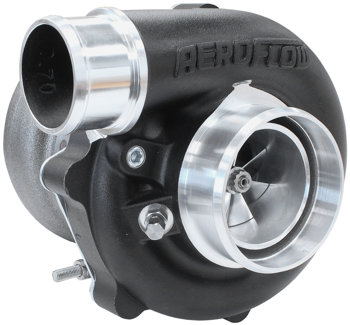 Boosted 5449.72 V-Band Reverse V-Band Outlet G25-660 Black AF8005-2115BLK - Aeroflow