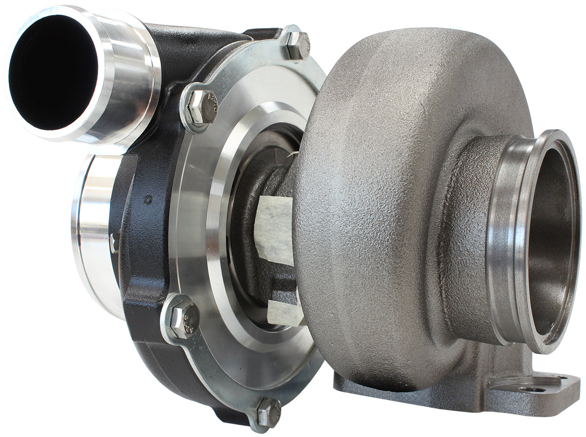 Boosted 5862 1.06 T3 Flange V-Band Outlet GTX3576 Black AF8005-3012BLK - Aeroflow