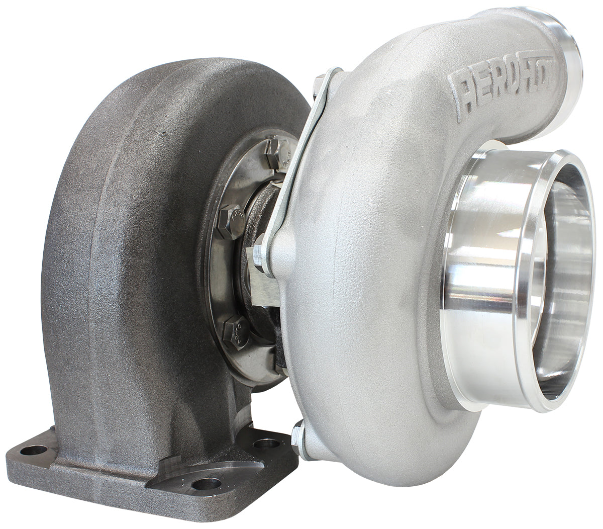 Boosted 6662 1.06 T3 Flange V-Band Outlet GTX3582 Natural AF8005-3017 - Aeroflow