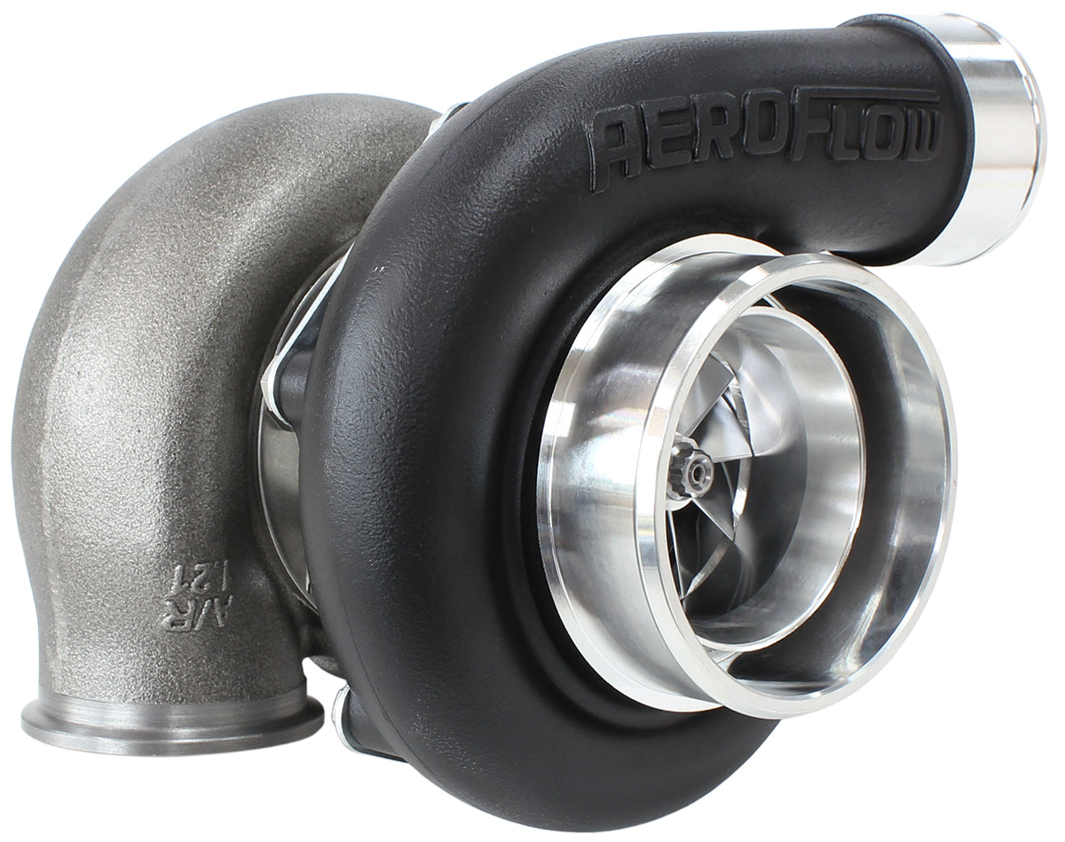 Boosted 6762 1.21 V-Band Flange V-Band Outlet GTX3584 Black AF8005-3027BLK - Aeroflow