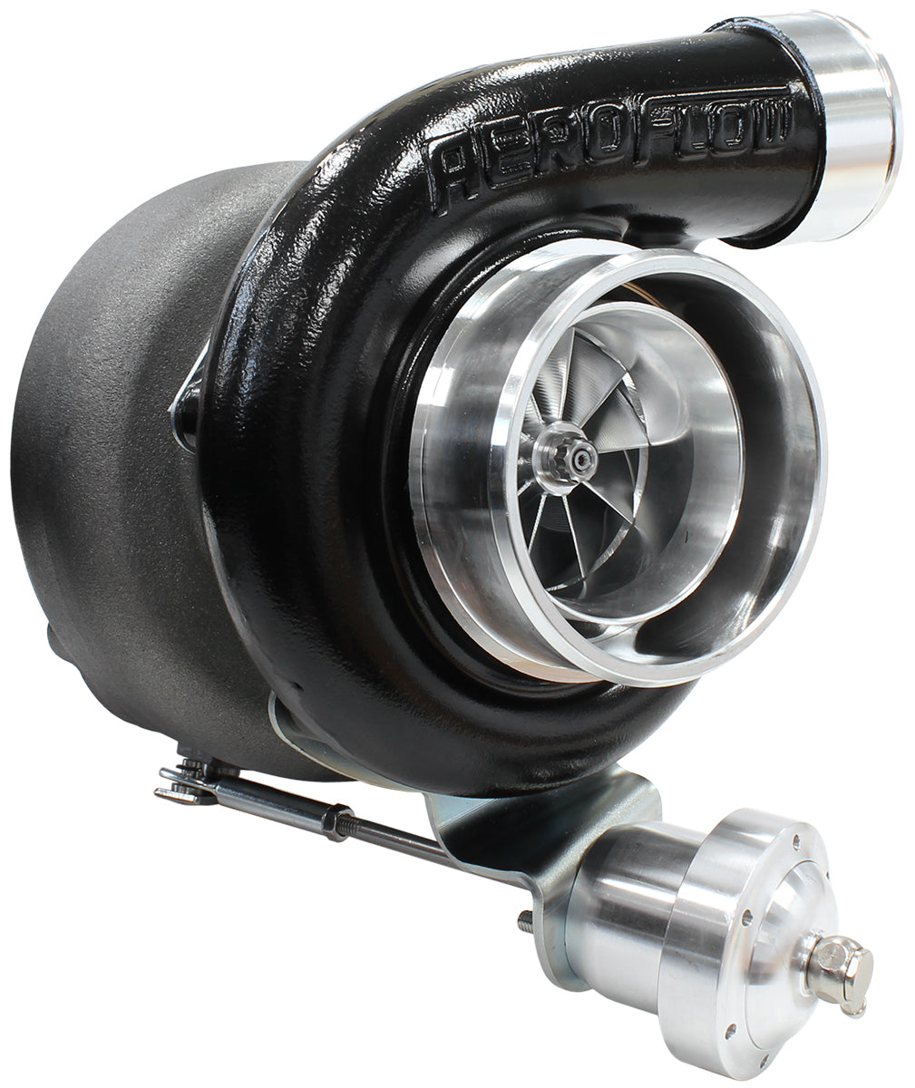 Boosted 6762 1.15 T3 XR6 FG 5 Bolt Outlet GTX3584 Black AF8005-3028BLK - Aeroflow