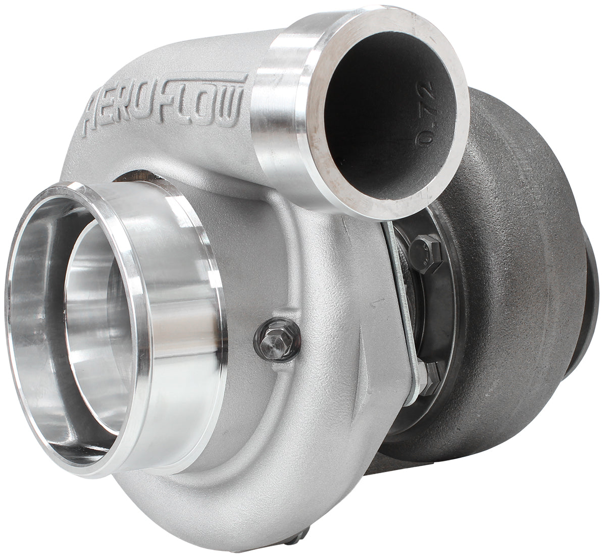 Boosted 6762 1.06 T3 Flange V-Band Outlet GTX3584 Natural AF8005-3030 - Aeroflow