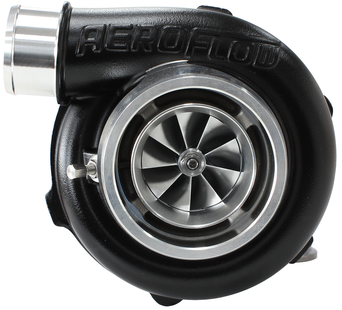 Boosted 5855 1.0 V-Band Reverse V-Band Outlet GTX3076 Black AF8005-3107BLK - Aeroflow