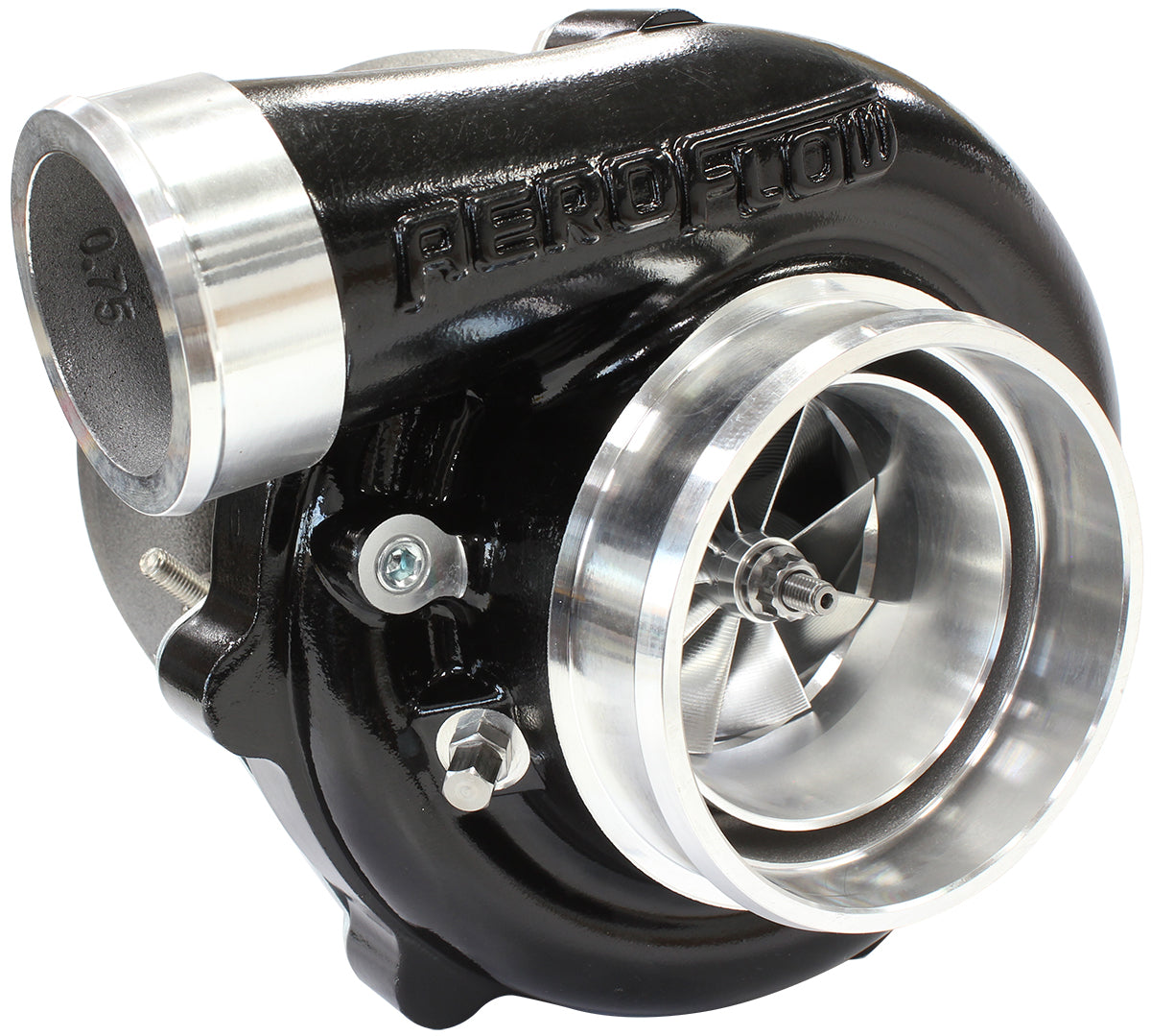 Boosted 6862 1.21 V-Band Reverse V-Band Outlet G35 1050 Black AF8005-3174BLK - Aeroflow