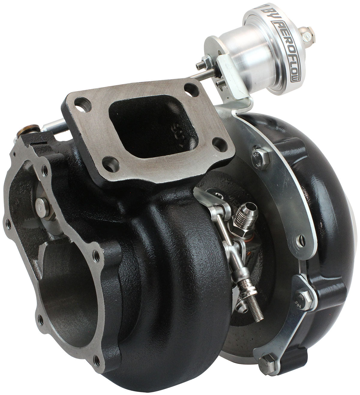 Boosted 6862 1.06 T3 XR6 BA BF5 Bolt Outlet G35 1050 Black AF8005-3219BLK - Aeroflow