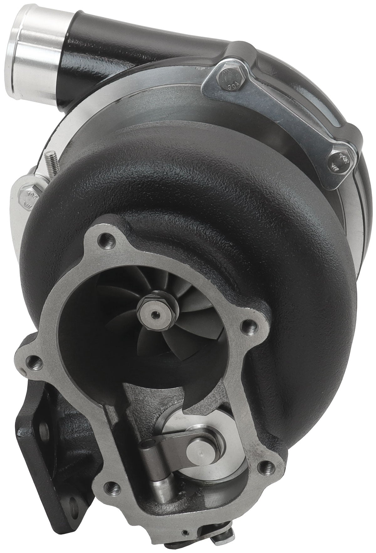 Boosted 6262 1.15 T3 XR6 FG 5 Bolt Outlet G35 900 Black AF8005-3225BLK - Aeroflow