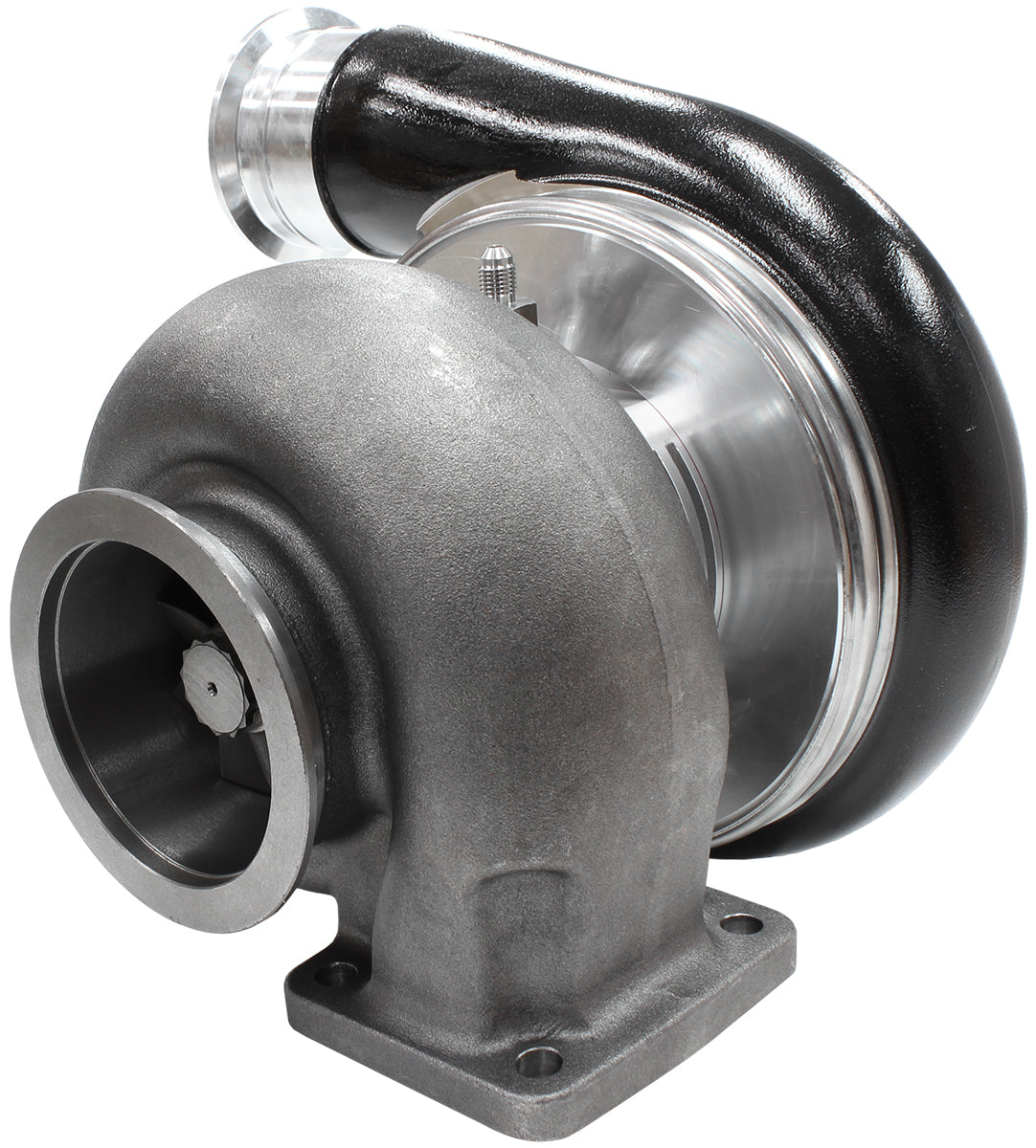 Boosted 8888 1.25 T4 Twin Entry V-Band Outlet BW S475 Natural AF8005-4001BLK - Aeroflow