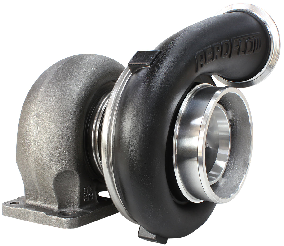 Boosted 7675 1.15 T4 Twin Entry V-Band Outlet GTX4202 Natural AF8005-4005BLK - Aeroflow