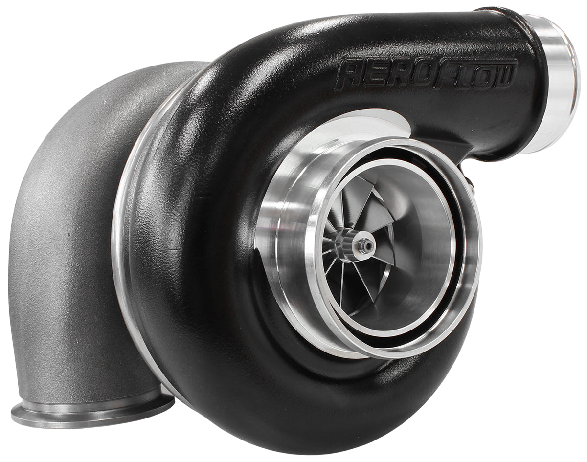 Boosted 7375 1.01 V-Band Flange V-Band Outlet G42 Black AF8005-4006BLK - Aeroflow