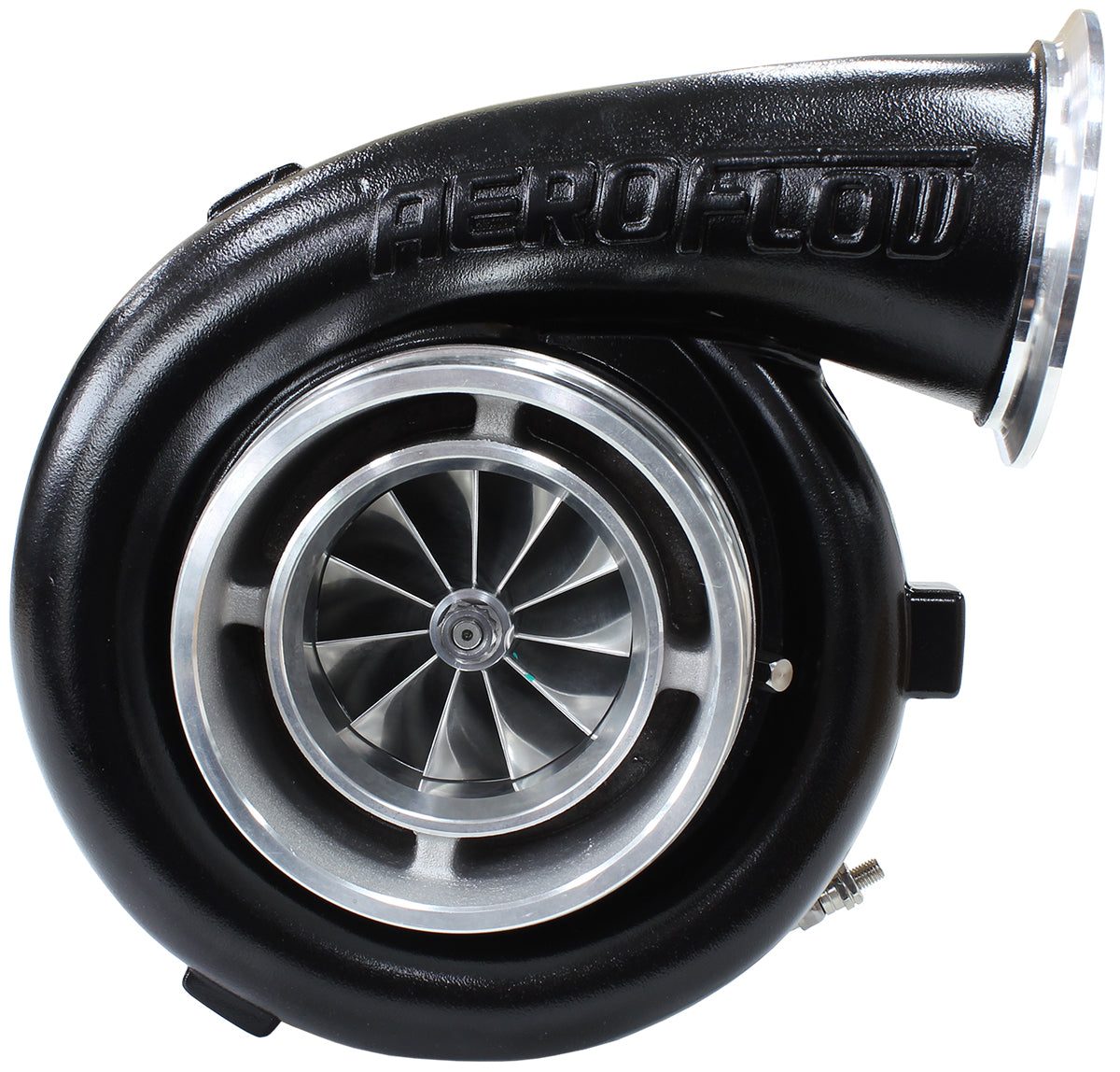 Boosted 7675 1.16 V-Band V-Band Outlet GTX4202 Black AF8005-4013BLK - Aeroflow