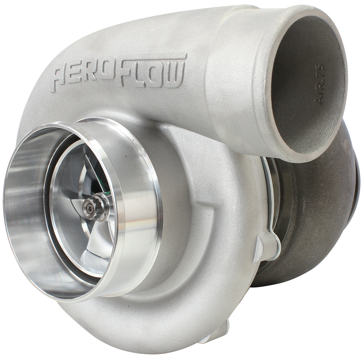 Boosted 7875 1.25 T4 Flange BB V-Band Outlet Gen 2 Natural AF8005-4021 - Aeroflow