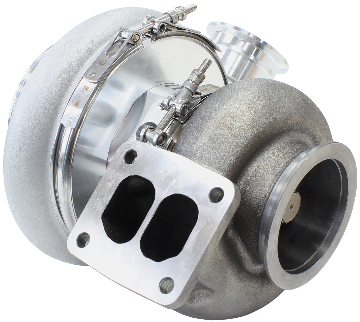 Boosted 7588 1.25 T4 Twin Entry V-Band Outlet BW S475 Natural AF8005-4027 - Aeroflow