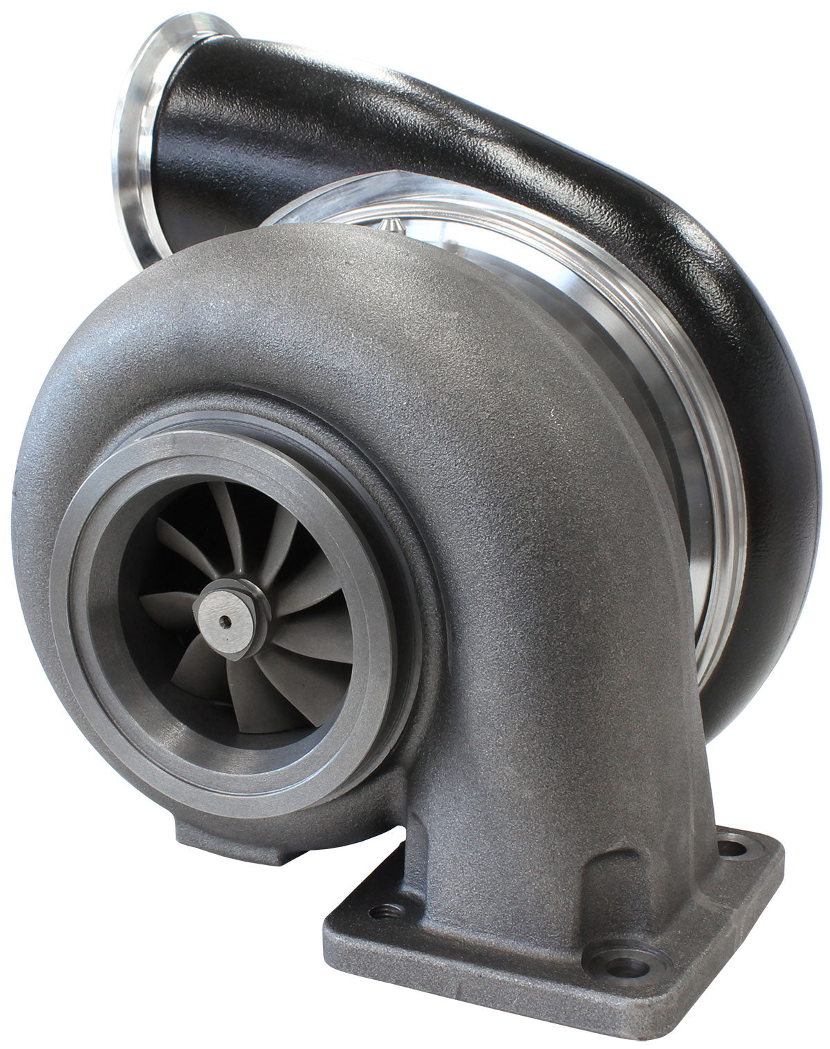 Boosted 7975 1.25 T4 V-Band Outlet G42 Black AF8005-4043BLK - Aeroflow