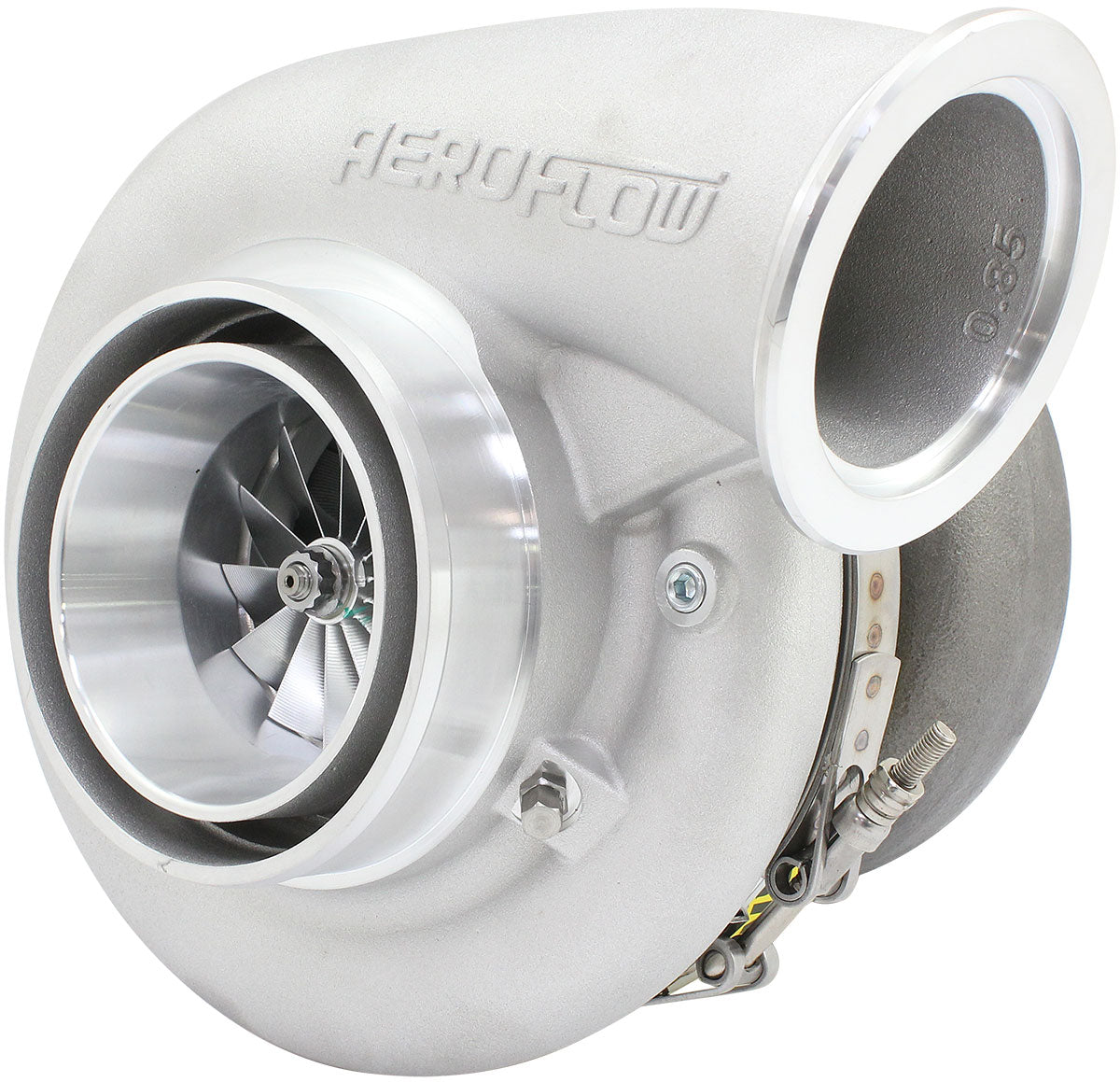 Boosted 8082 1.28 V-Band Inlet V-Band Outlet G45 1600 Natural AF8005-4206 - Aeroflow