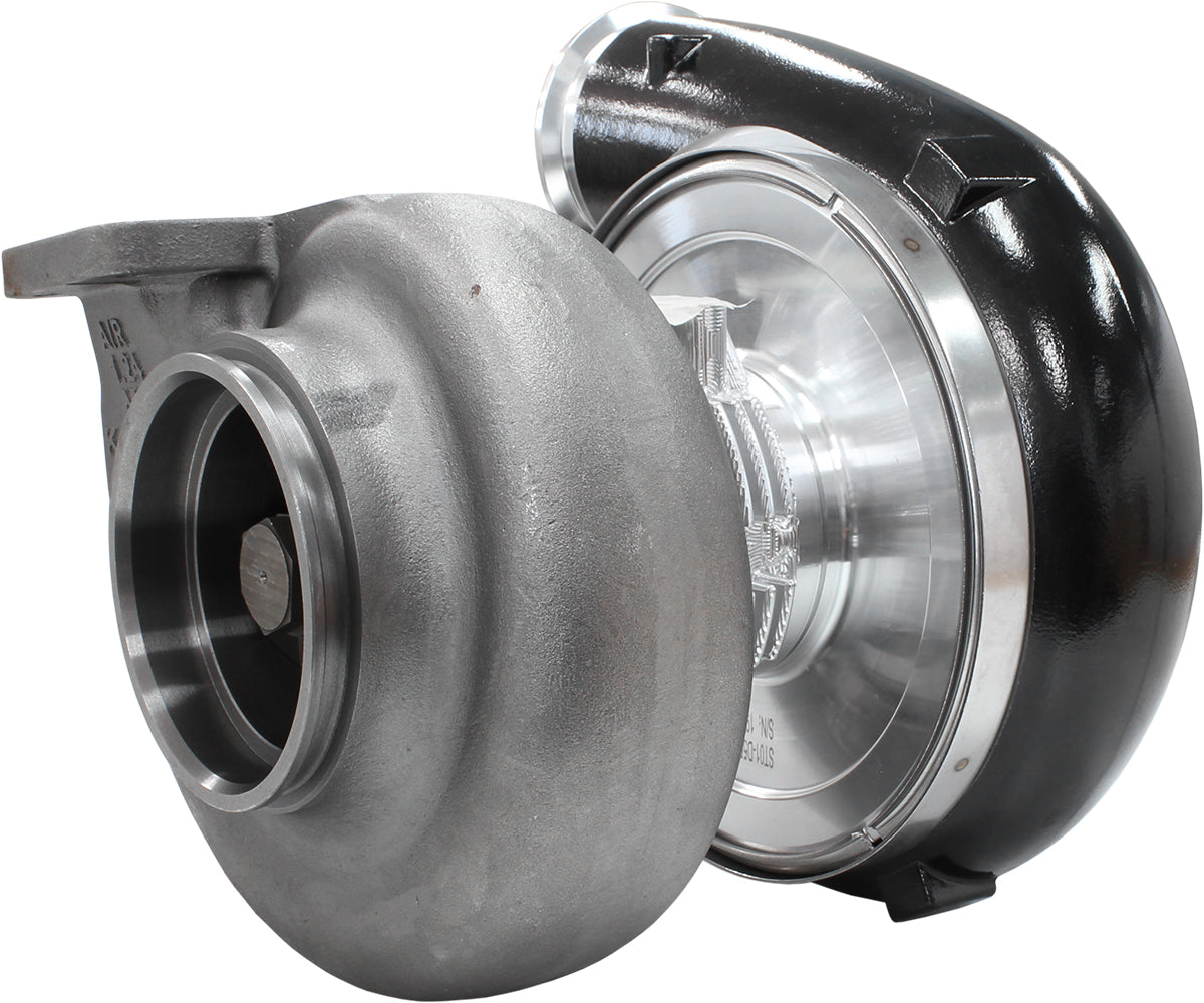 Boosted 94103 1.24 T6 V-Band Outlet GTX5533 Black AF8005-6005BLK - Aeroflow