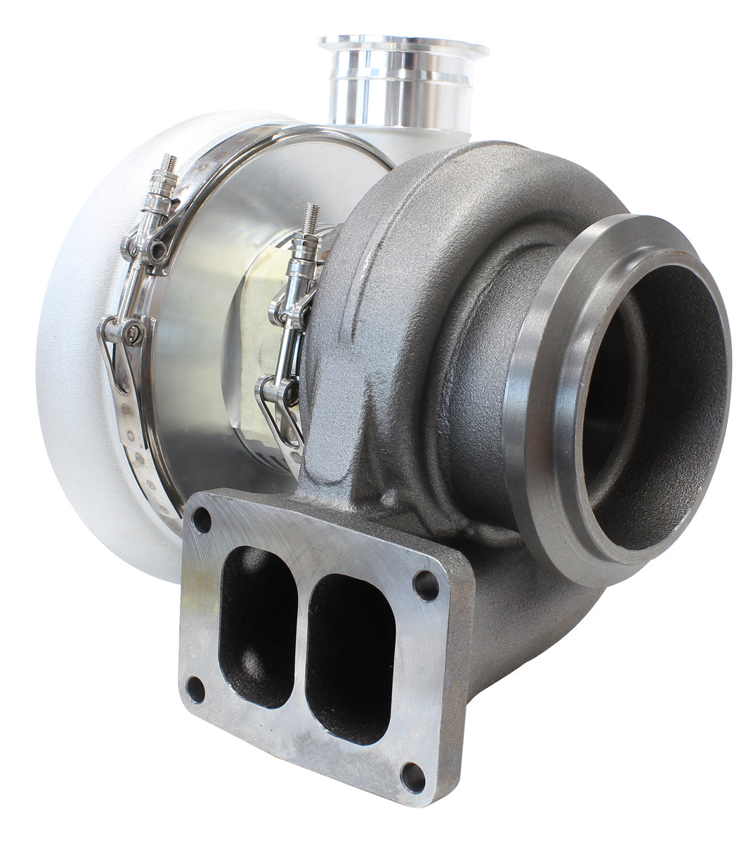 Boosted 8888 1.32 T6 Twin Entry V-Band Outlet BB S475 Natural AF8005-6011 - Aeroflow
