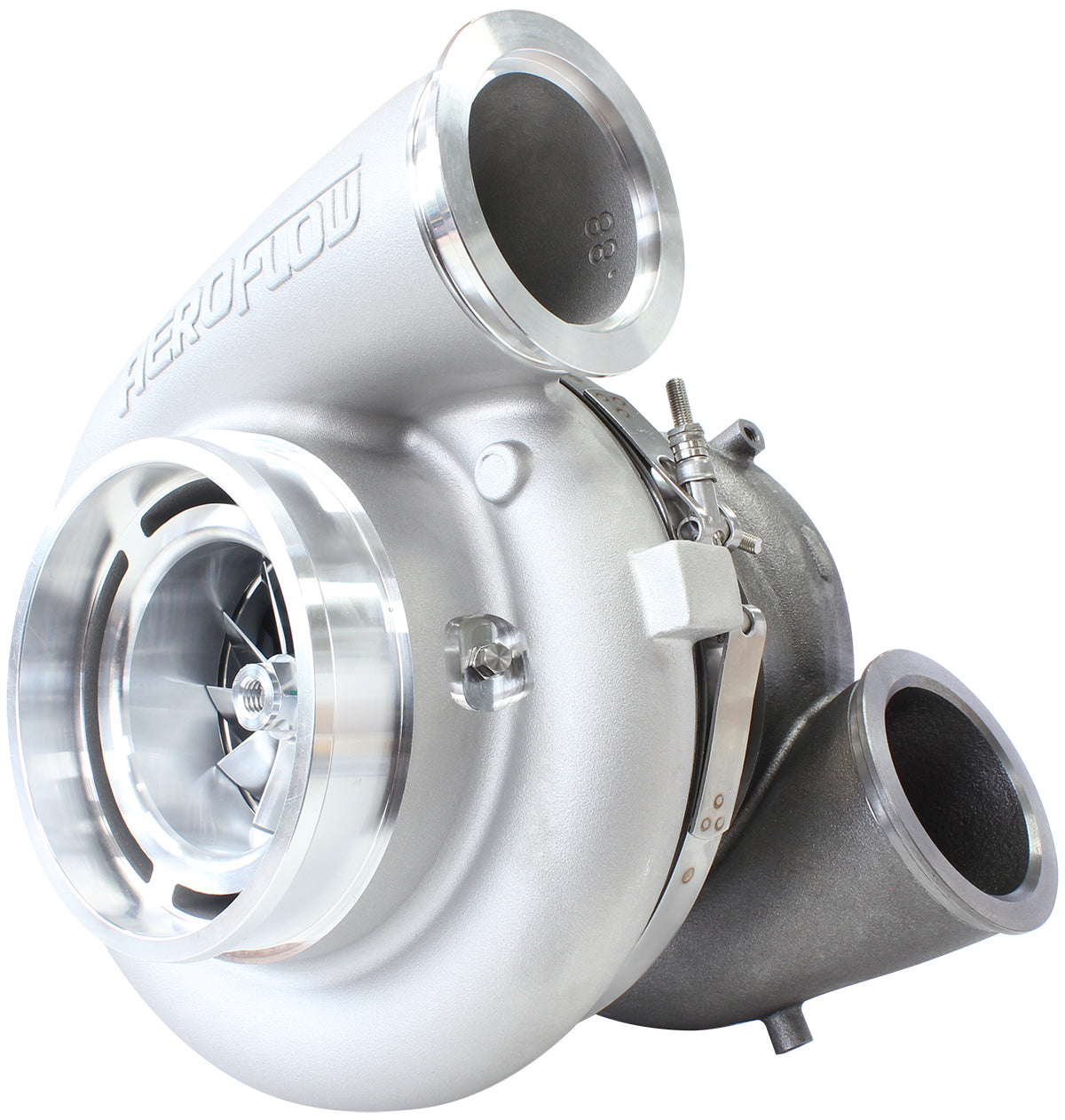 Boosted 94103 1.22 V-Band Inlet V-Band Outlet GTX5533 Natural AF8005-6015 - Aeroflow