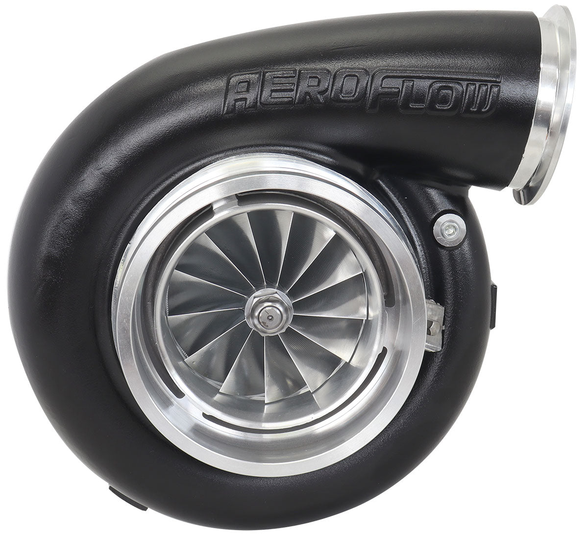 Boosted 106112 1.25 V-Band In V-Band Outlet G57-3000 Black AF8005-6025BLK - Aeroflow