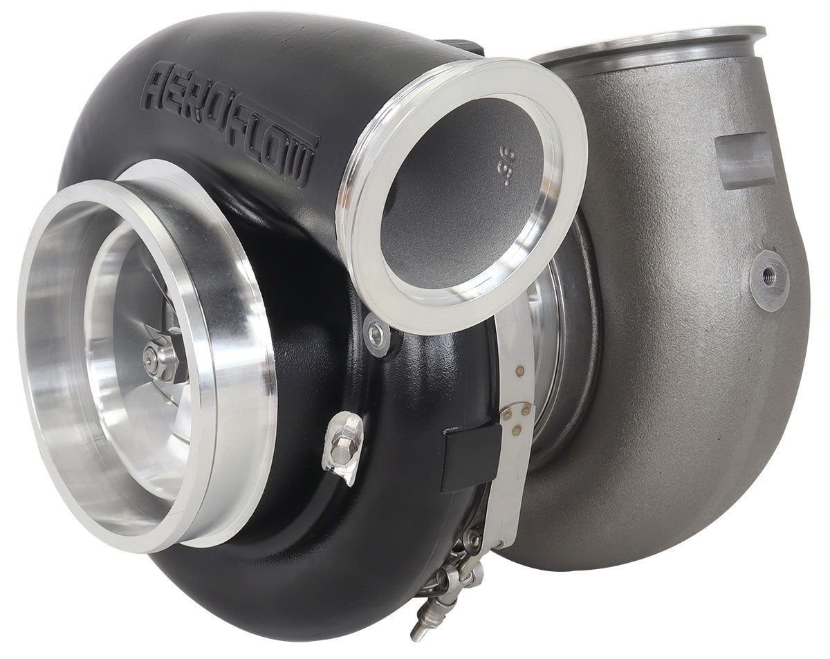 Boosted 106112 1.25 V-Band In V-Band Outlet G57-3000 Black AF8005-6025BLK - Aeroflow