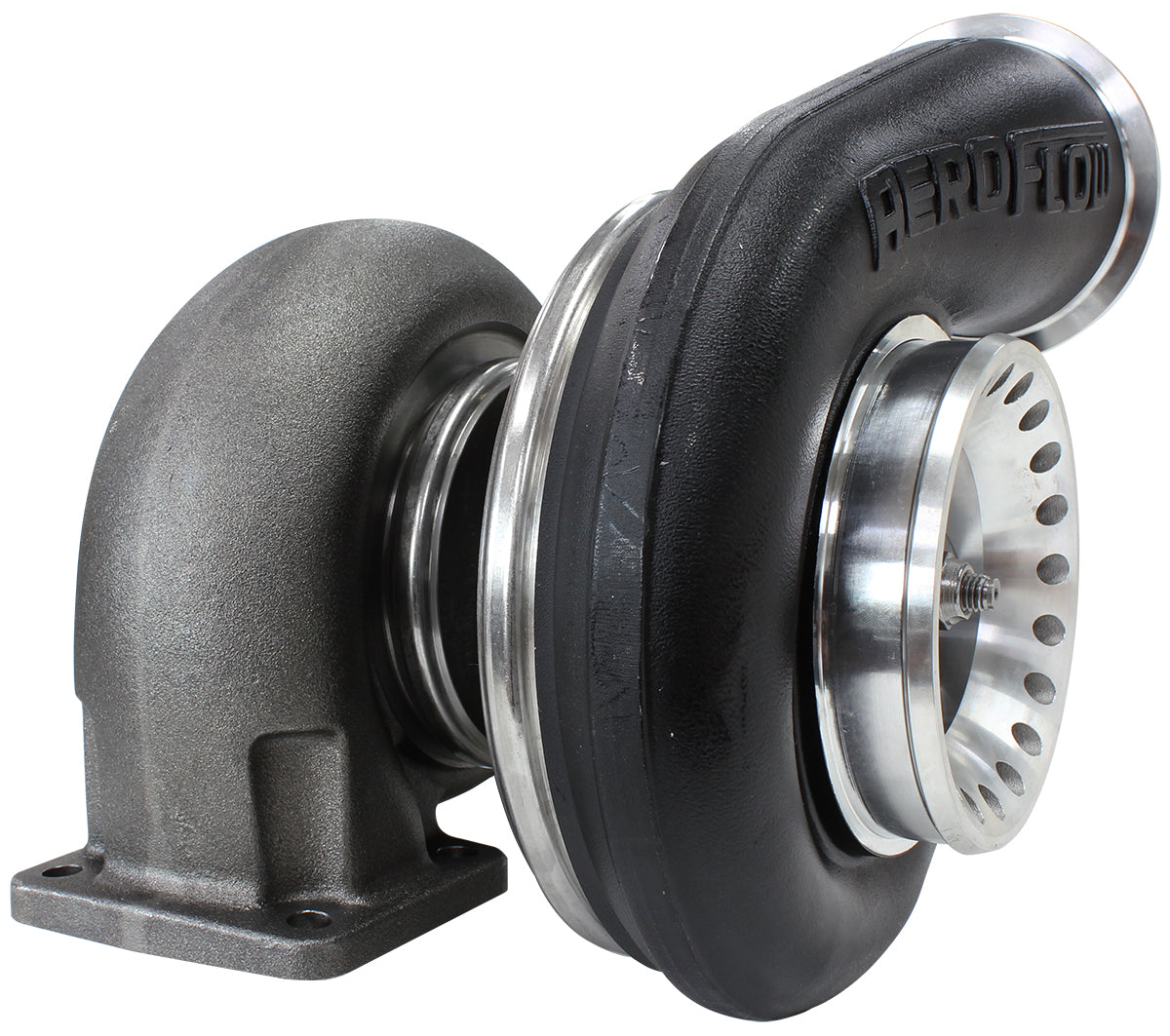 Boosted 8075 1.10 T4 Twin Entry V-Band Outlet BW S480 Natural AF8006-4018BLK - Aeroflow