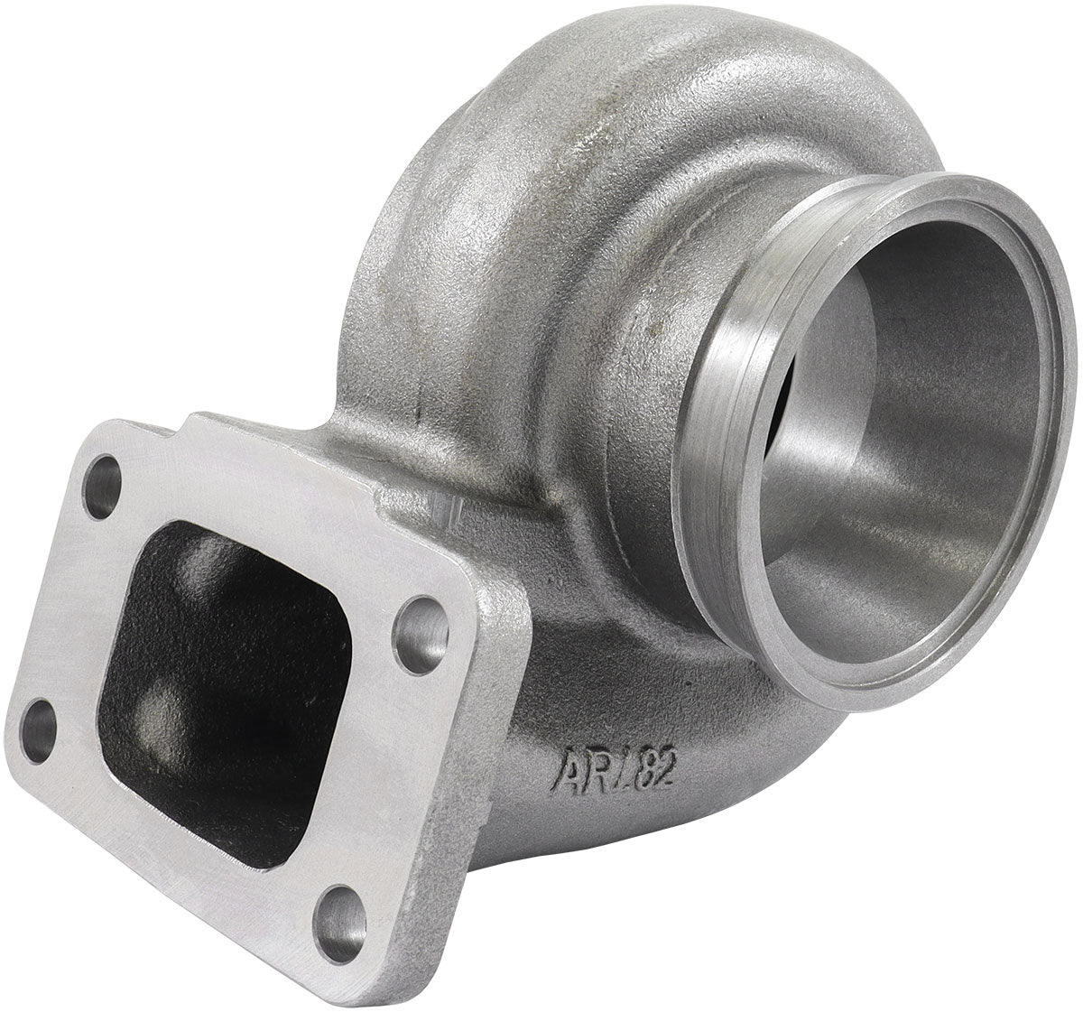 Boosted V-Band Housing .82 T3 Cast Iron Housing 5862 6662 AF8050-1041 - Aeroflow