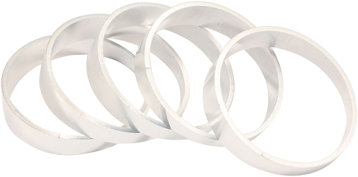 Alloy Pie Cuts 5pc Makes 45 Deg Bend 1D Tight Radius 2.50" O.D AF8689-250 - Aeroflow