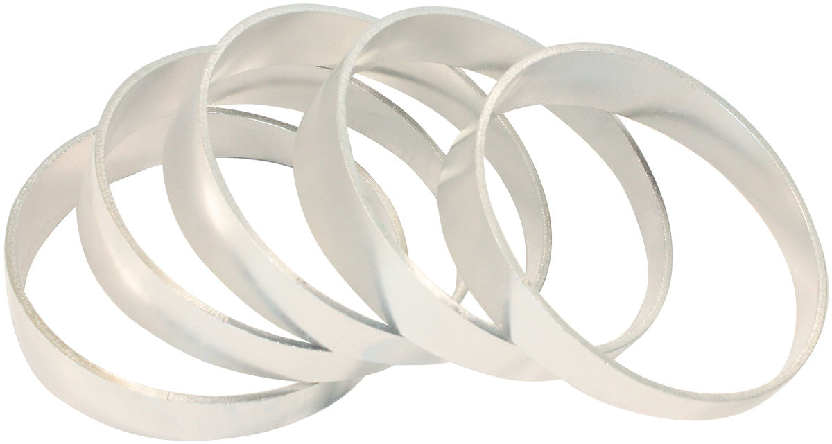 Alloy Pie Cuts 5pc Makes 45 Deg Bend 1D Tight Radius 3.50" O.D AF8689-350 - Aeroflow
