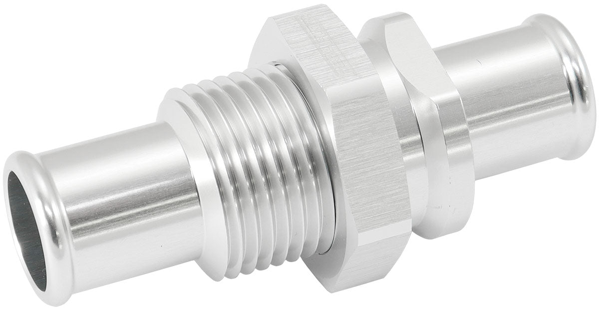 Billet Bulkhead Inserts 5/8" Barb Fitting Both Side Polished AF88-2015 - Aeroflow