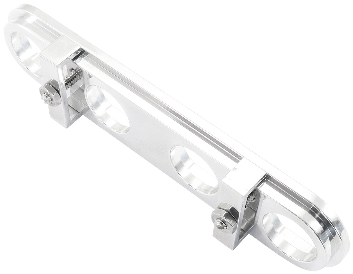 Billet Bulkhead Plate 4 Port Modular Universal Polished AN Ac AF88-2021 - Aeroflow