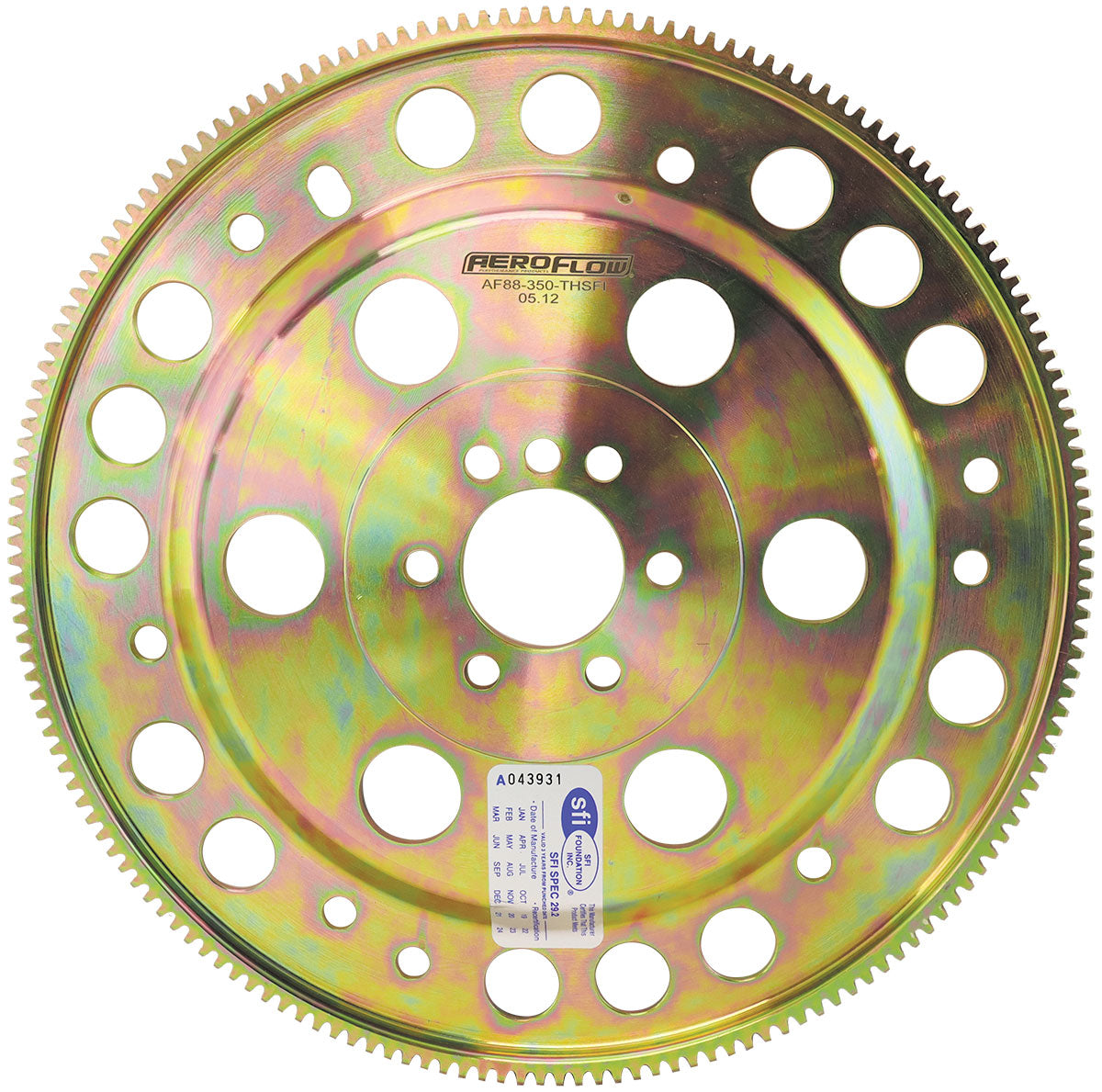 Billet LS To TH350/400/GLIDE Conversion Flexplate Race SFI AF88-350-THSFI - Aeroflow