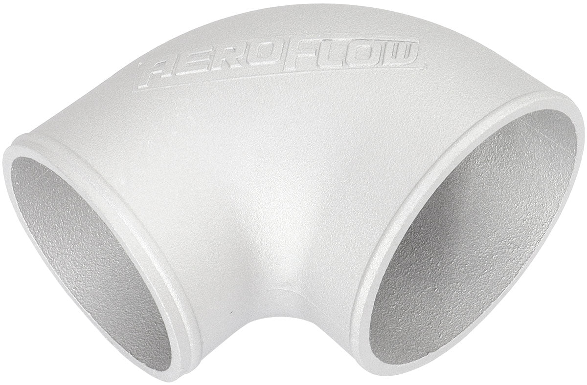 2" To 2.5" 90 Deg Turbo Elbowtight Radius Cast Aluminium AF8803-250-200 - Aeroflow