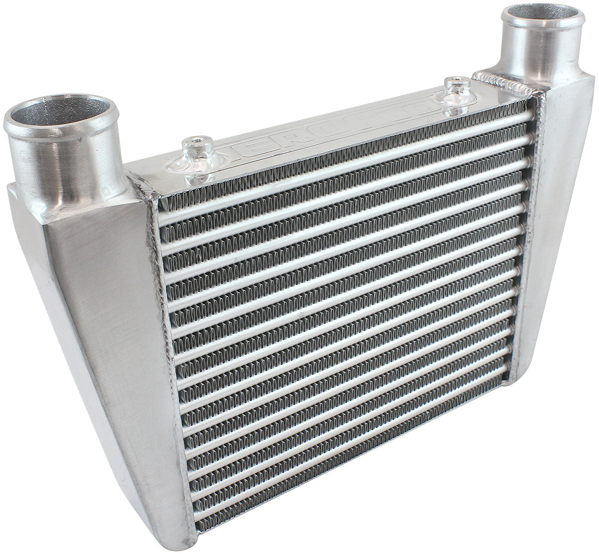 V-Mount Street Intercooler 330 x 280 x 76mm 2.5" Silver AF90-1015 - Aeroflow