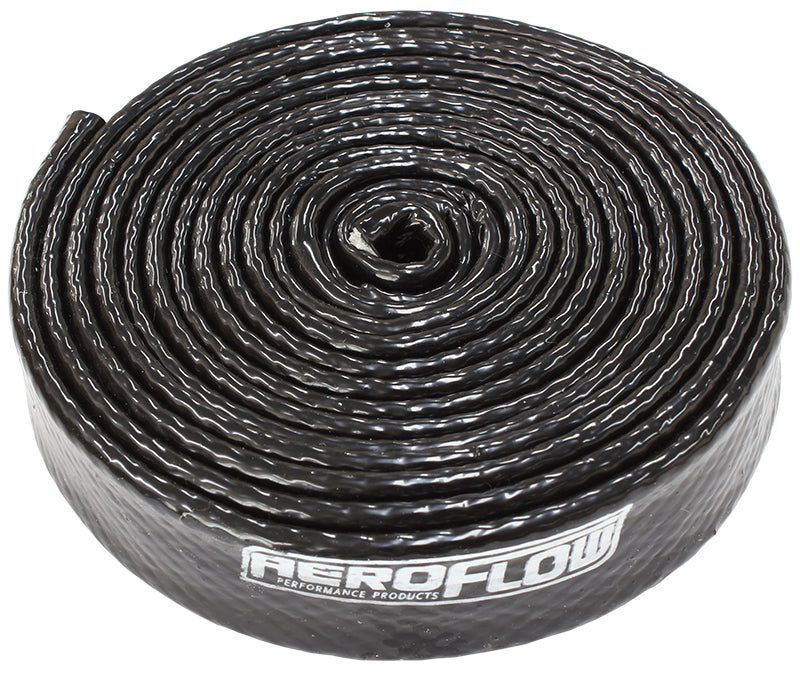 Heat Guard 3/4" ID 19mm Black Colour 3.7M / 12ft AF91-2003 - Aeroflow