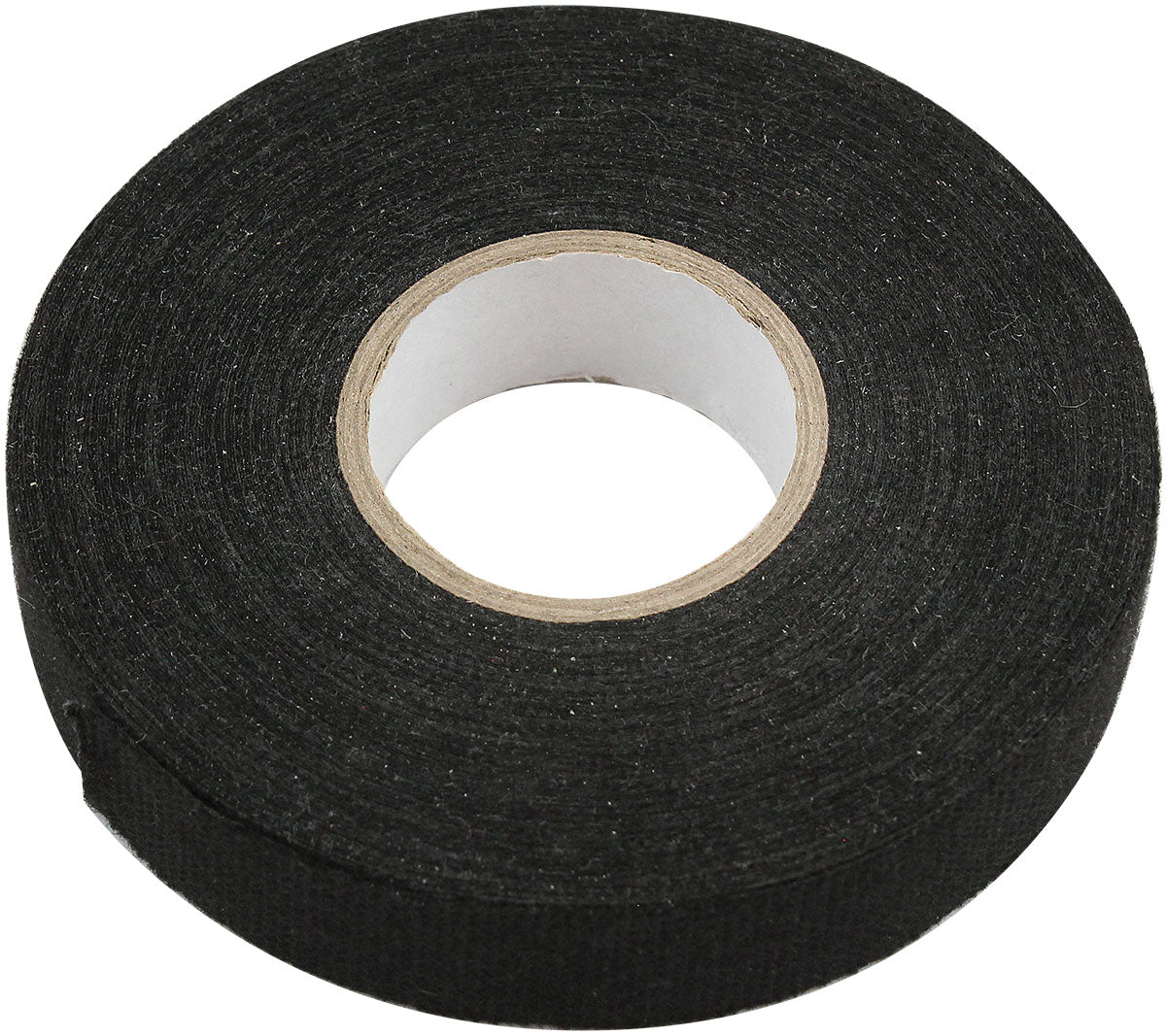 19mm x 25M Roll Fleece Tape Black Electrical Harness AF91-2500 - Aeroflow