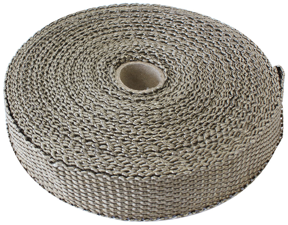 Exhaust Insulation Wrap 1" X50FT50 Foot Titanium Roll AF91-3008 - Aeroflow