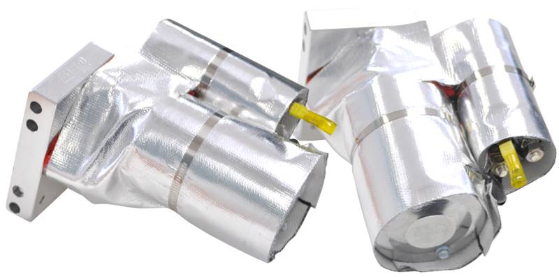 Aluminised Starter Heat Shielda Must For Close Headers AF91-6010 - Aeroflow