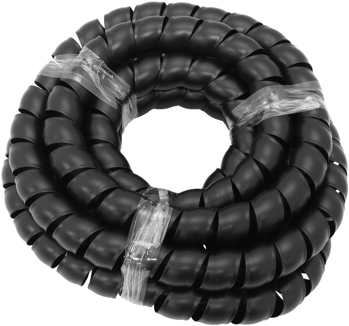 35.8mm I.D Spiral Wrap Cover Braided Hose Wire 1 Meter Black AF91-9811 - Aeroflow