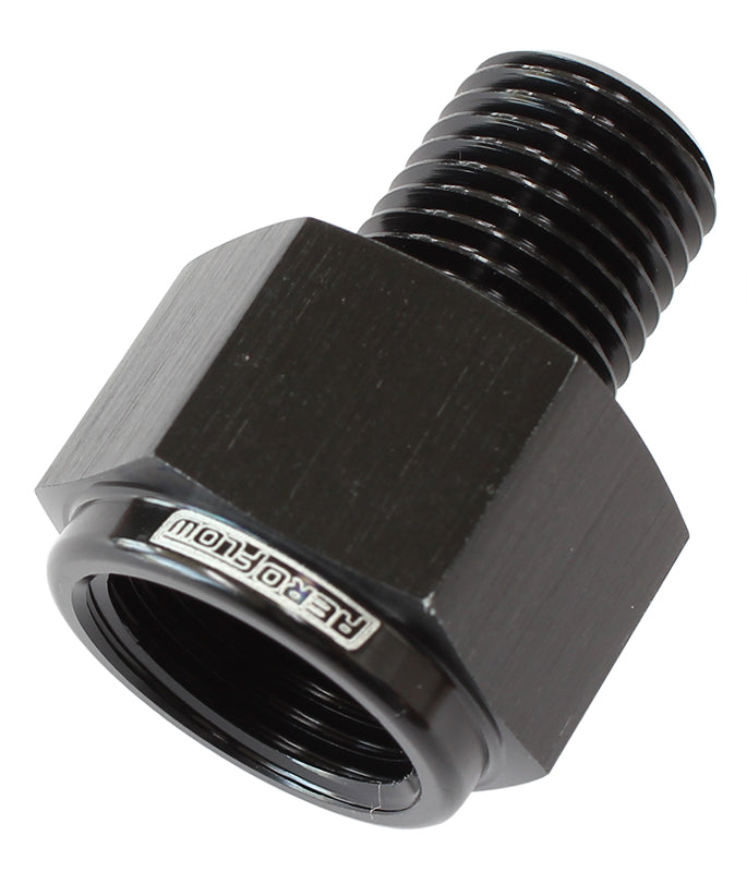 NPT Pipe Expander, Black 1/4" NPT Male, 3/8" NPT Female AF912-04-06BLK - Aeroflow