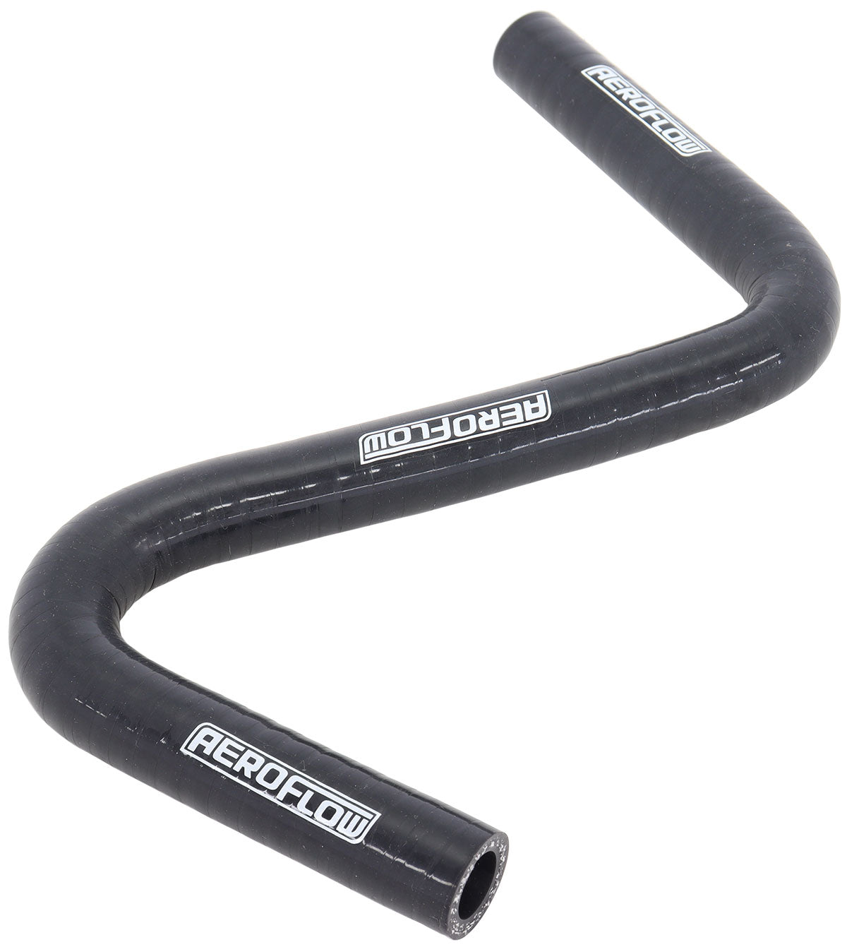Z Silicone Heater Hose Black ID 1/2 13mm Wall 5mm 135/90 Deg AF9240-050 - Aeroflow