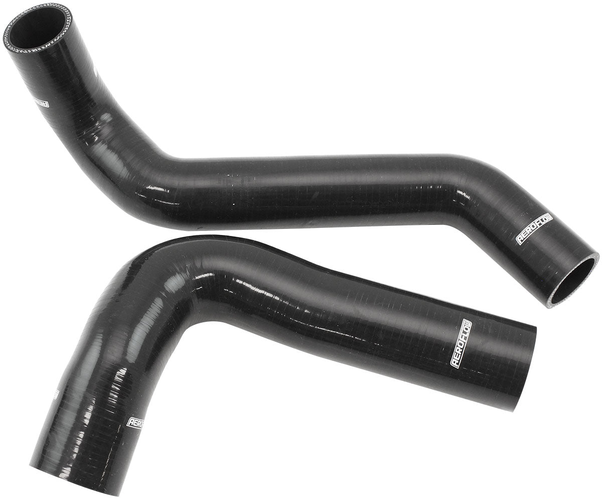 Ford Cleveland Radiator Hose Kit Black 351C Silicone Xy Gt AF9280-0015 - Aeroflow