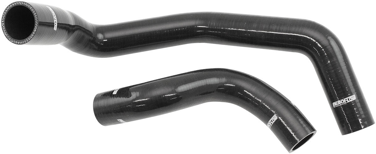 Nissan RB26 Radiator Hose Kit Black Skyline Gtr R32 R33 R34 AF9280-0048 - Aeroflow