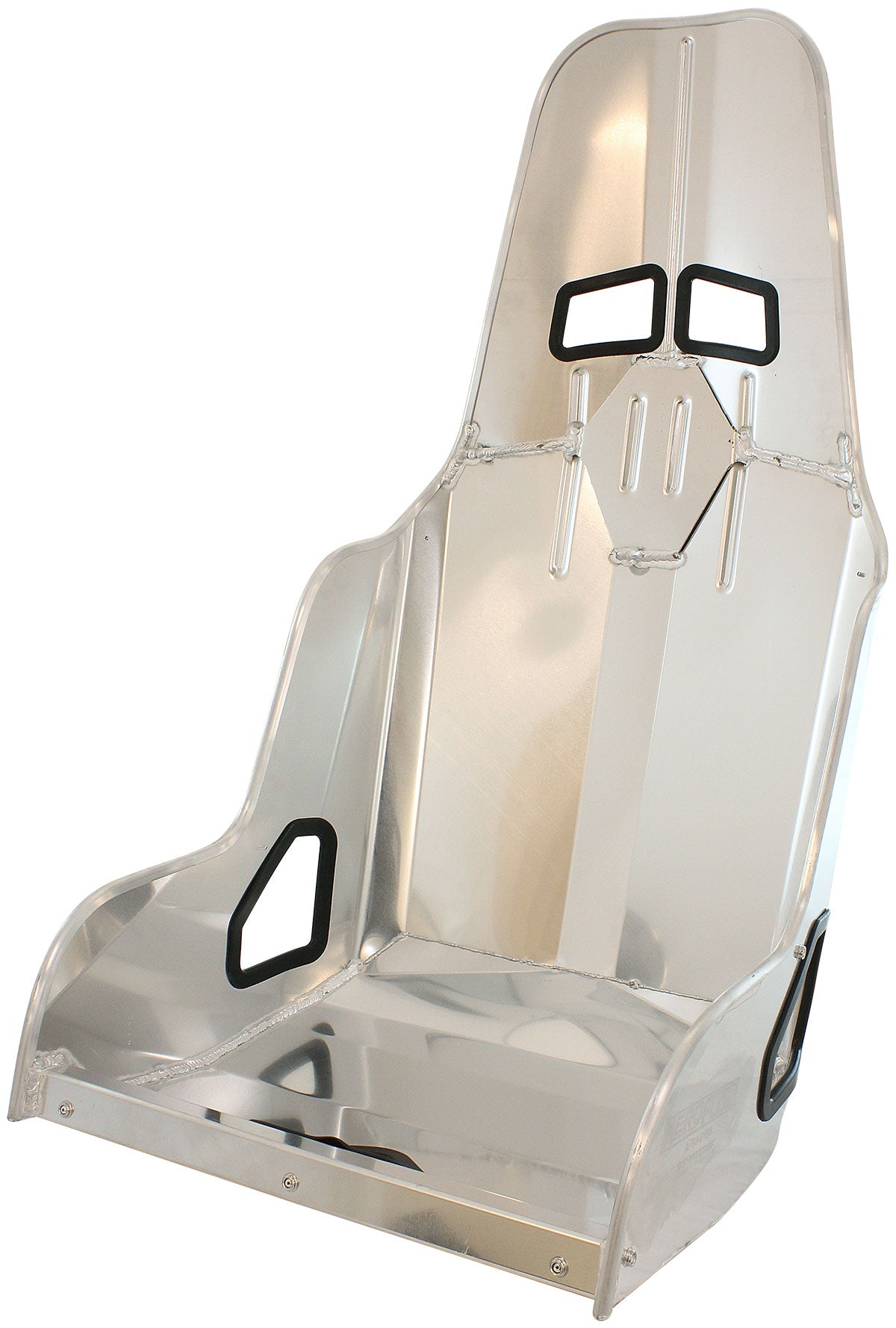 Pro Street Aluminium Race Seat 18.5" Hip Width Raw Finish AF93-0185 - Aeroflow