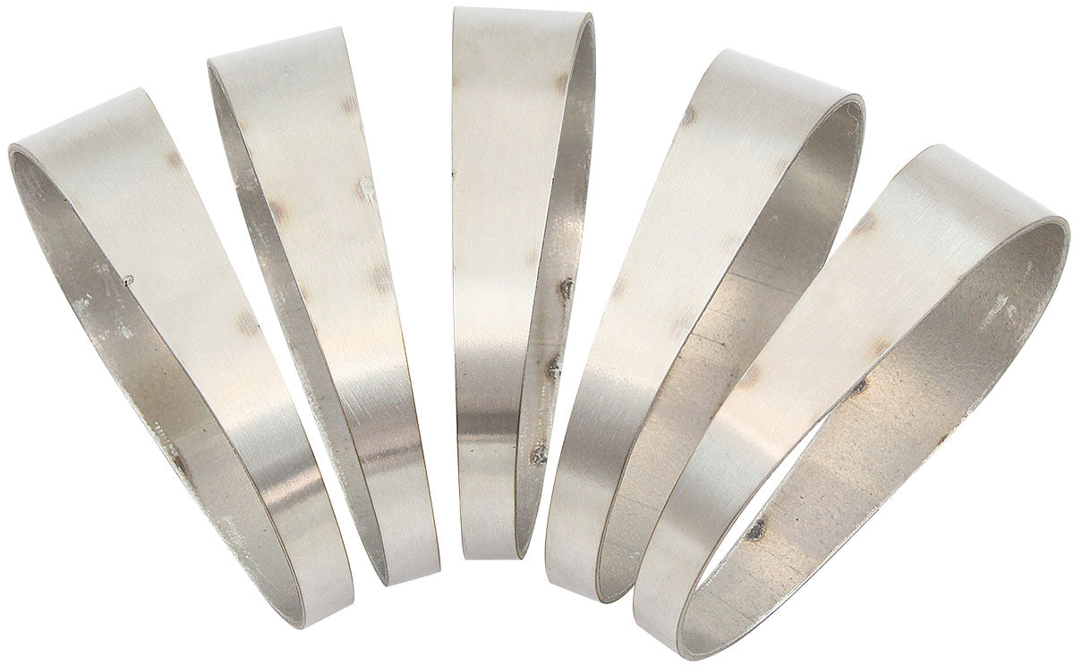 3-1/2" Pie Cut Horizontal Ovalpipe Exhaust 1D Radius S/S 45 Deg Bend AF9489-3500 - Aeroflow
