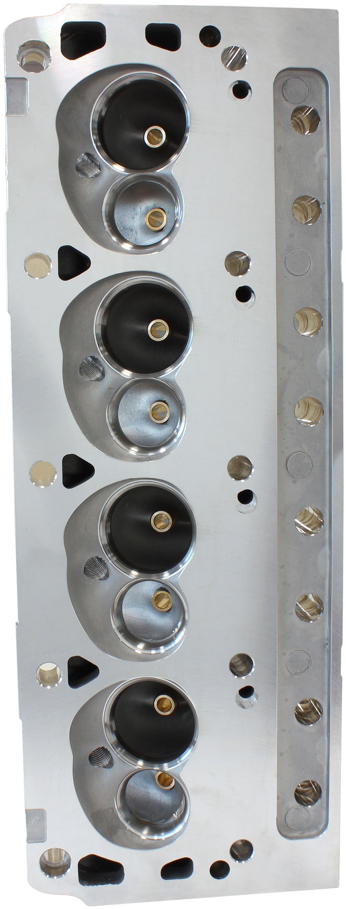SBF 185cc Aluminium Heads Bare 58cc Chambers, 2.02"/1.60" AF95-0347 - Aeroflow