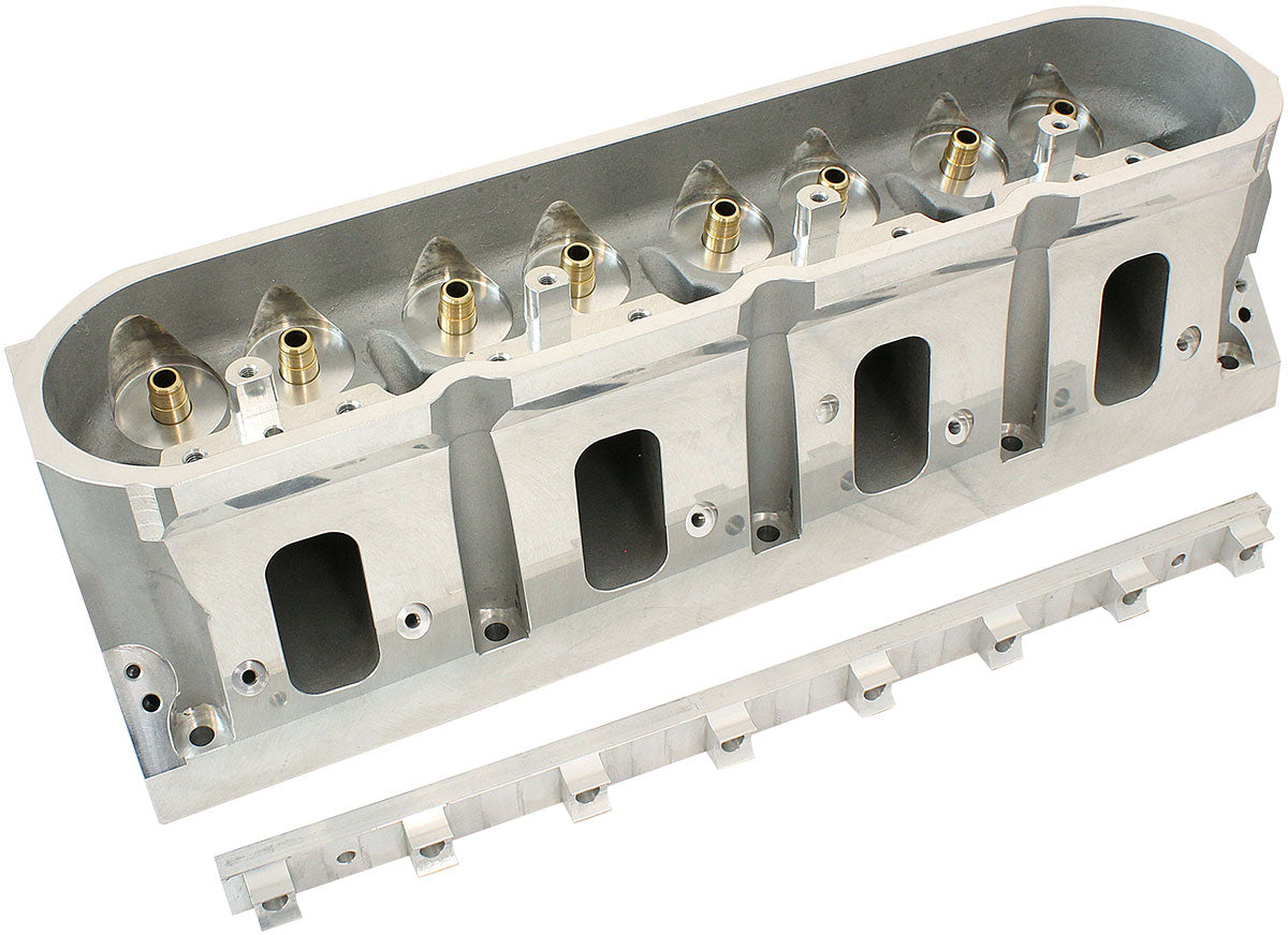 GM LS 262cc Aluminium Heads Bare 69cc, 2.02"/1.60" Valve 6 Bolt 11 Deg AF95-0403 - Aeroflow