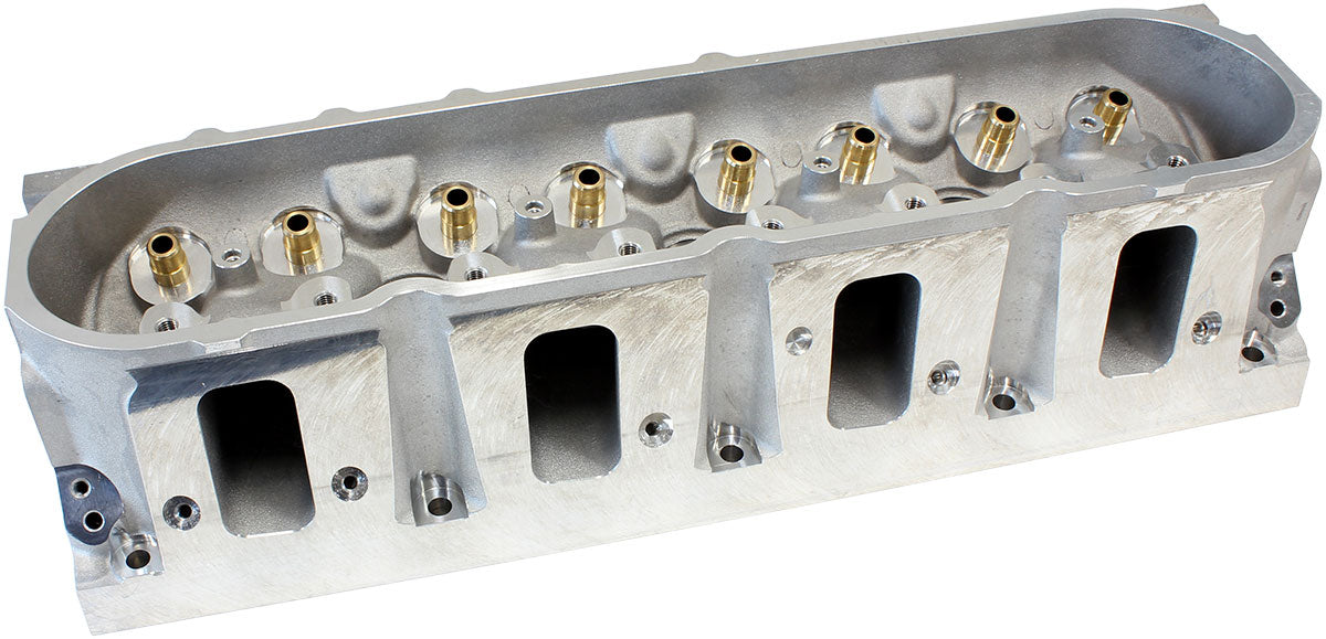 GM LS 276cc Aluminium Heads Bare 70cc, 2.165"/1.60" Valve 4 Bolt AF95-0407 - Aeroflow