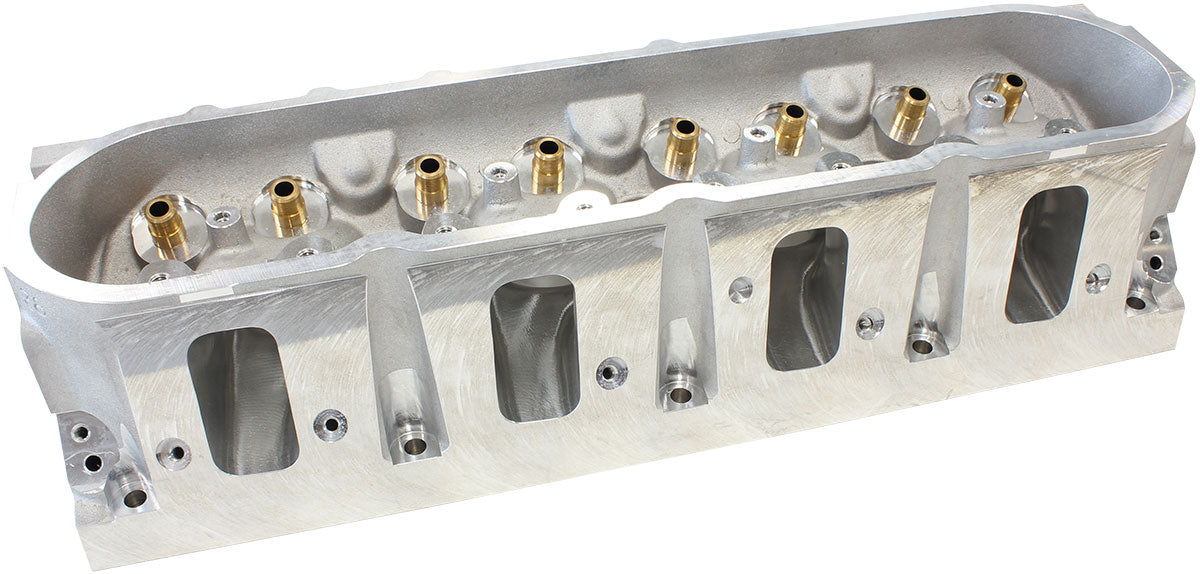 GM LS 276cc CNC Aluminium Heads Bare 70cc, 2.165"/1.60" 4 Bolt AF95-0415 - Aeroflow
