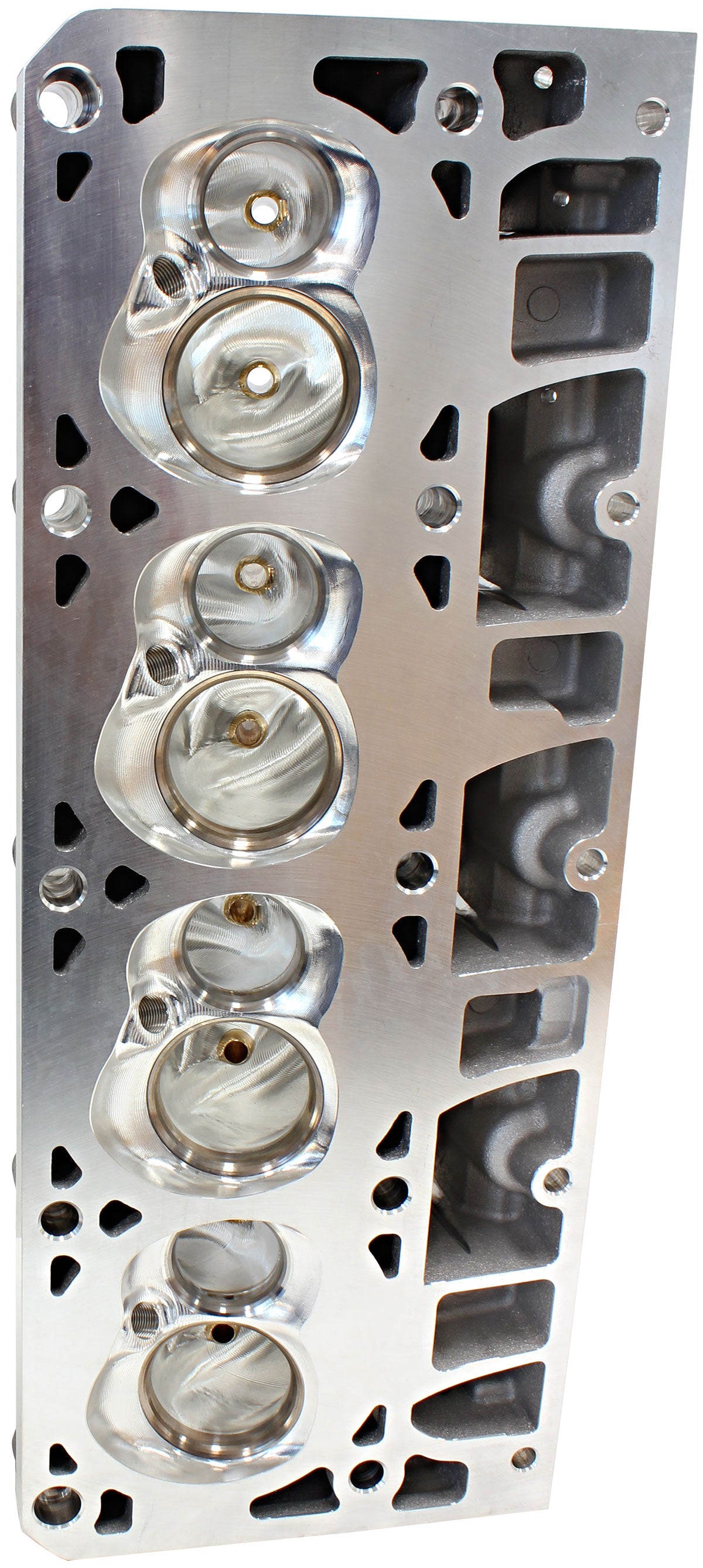 GM LS 276cc CNC Aluminium Heads Bare 70cc, 2.165"/1.60" 4 Bolt AF95-0415 - Aeroflow